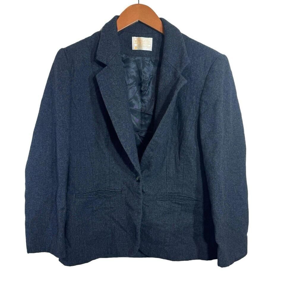 Pendleton Gray Wool Blazer Size 8, SKU: 189-2278